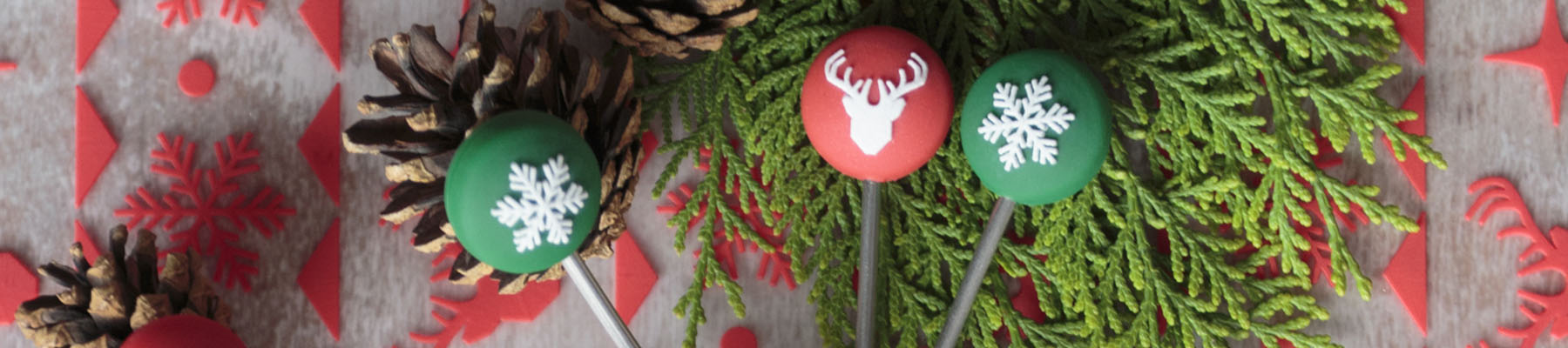 banner _ pinchos silueta navidad