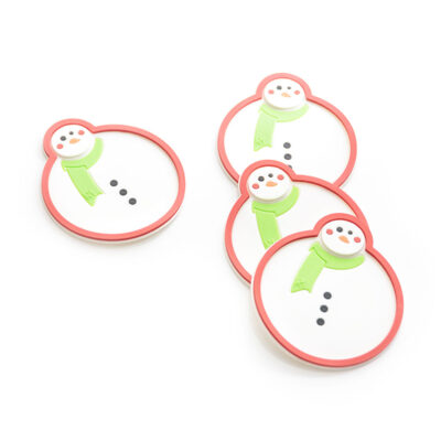 PORTAVASOS HOMBRE DE NIEVE