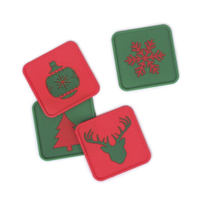 PORTAVASOS SILUETA NAVIDAD