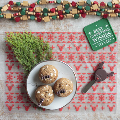 INDIVIDUAL SILUETA NAVIDAD